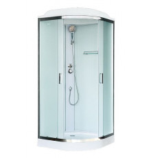 Душевая кабина Royal Bath RB 90HK5-WC-CH 90х90 см, с матовыми стеклами