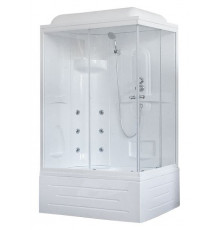 Душевая кабина Royal Bath RB 8120BP2-T 120х80 см, с прозрачными стеклами, левосторонняя