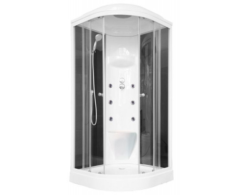 Душевая кабина Royal Bath RB 100HK7-BT 100х100 см, с прозрачными стеклами