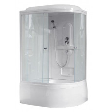 Душевая кабина Royal Bath RB 8120BK1-T 120х80 см, с прозрачными стеклами, левосторонняя