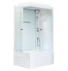 Душевая кабина Royal Bath RB 8100BP5-WC 100х80 см, с матовыми стеклами , правосторонняя