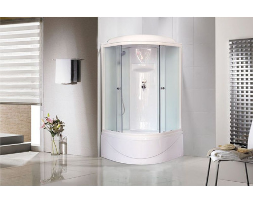 Душевая кабина Royal Bath RB 100BK6-WC 100х100 см, с матовыми стеклами