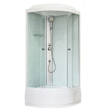 Душевая кабина Royal Bath RB 90CK5-WT 90х90 см, с прозрачными стеклами