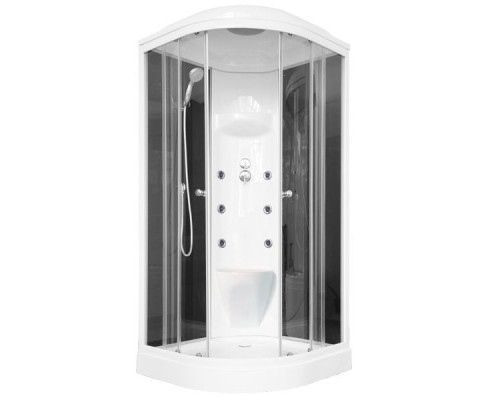 Душевая кабина Royal Bath RB 90HK7-BT 90х90 см, с прозрачными стеклами