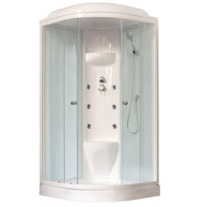 Душевая кабина Royal Bath RB 100HK7-WT 100х100 см, с прозрачными стеклами