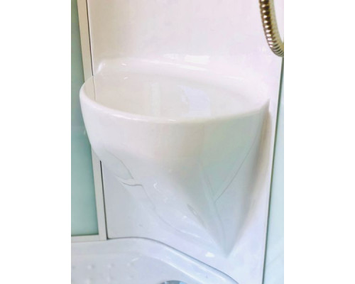 Душевая кабина Royal Bath RB 100HK6-WC-CH 100х100 см, с матовыми стеклами