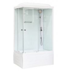 Душевая кабина Royal Bath RB 8100BP5-WT 100х80 см, с прозрачными стеклами , правосторонняя