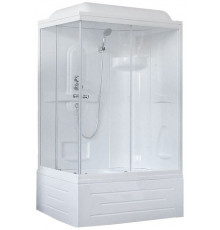 Душевая кабина Royal Bath RB 8100BP1-T 100х80 см, с прозрачными стеклами, правосторонняя