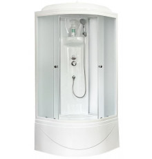 Душевая кабина Royal Bath RB 90BK4-MM 90х90 см, с матовыми стеклами