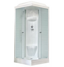 Душевая кабина Royal Bath RB 90HP6-WC 90х90 см, с матовыми стеклами