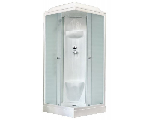 Душевая кабина Royal Bath RB 90HP6-WC 90х90 см, с матовыми стеклами