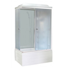 Душевая кабина Royal Bath RB 8100BP6-WC 100х80 см, с матовыми стеклами, правосторонняя