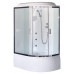 Душевая кабина Royal Bath RB 8120BK2-M-CH 120х80 см, с матовыми стеклами, левосторонняя