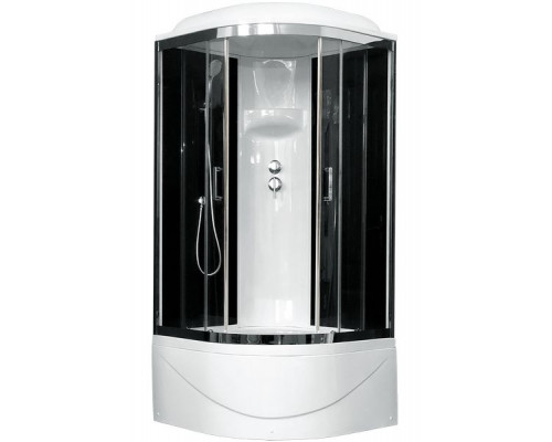 Душевая кабина Royal Bath RB 90BK6-BT-CH 90х90 см, с прозрачными стеклами