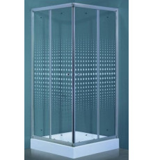 Душевой уголок Timo TL-8002 Romb Glass 80х80