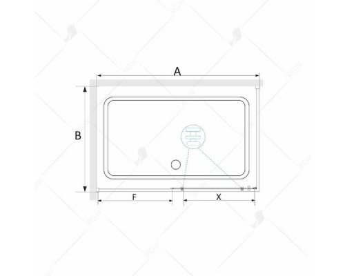 Душевой уголок RGW SV-42 (SV-12 + Z-05) 130x100, прозрачное стекло